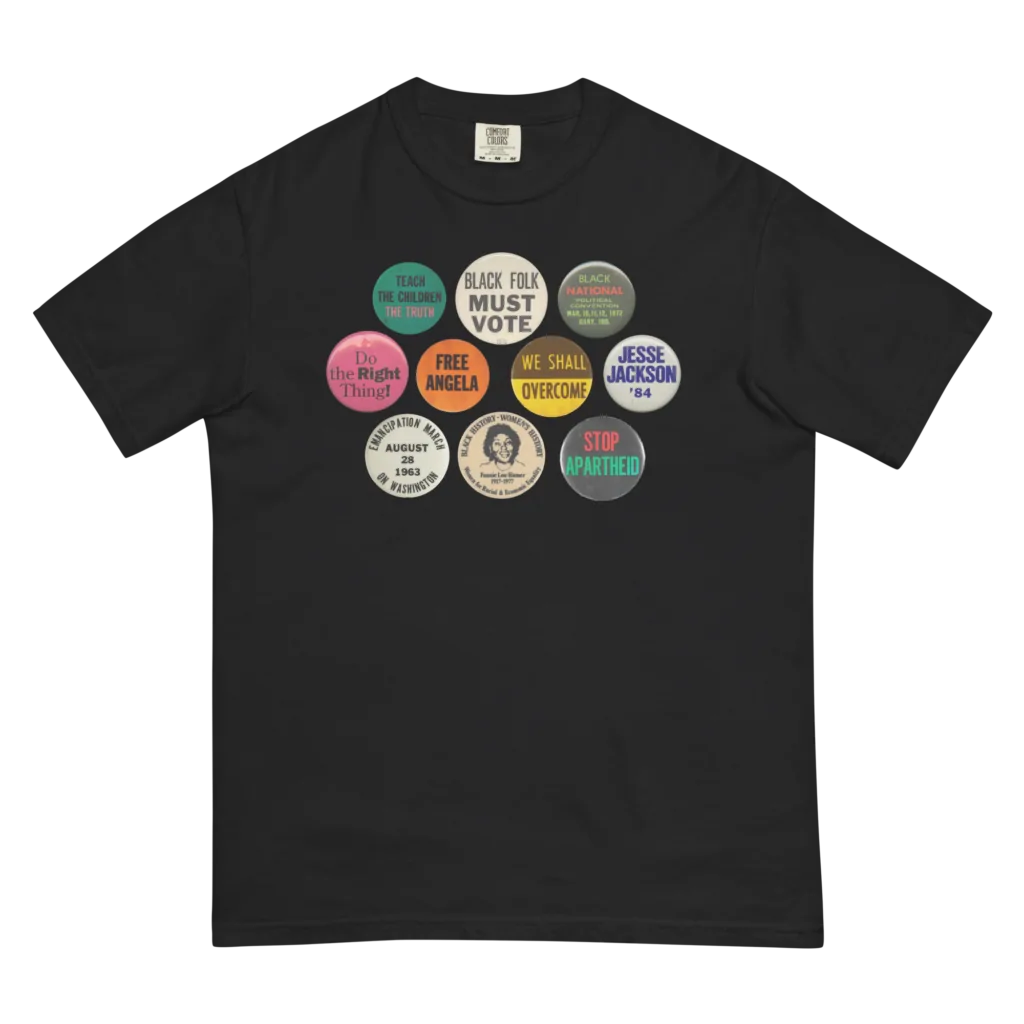 Pin Your Politics! Heavyweight Tee